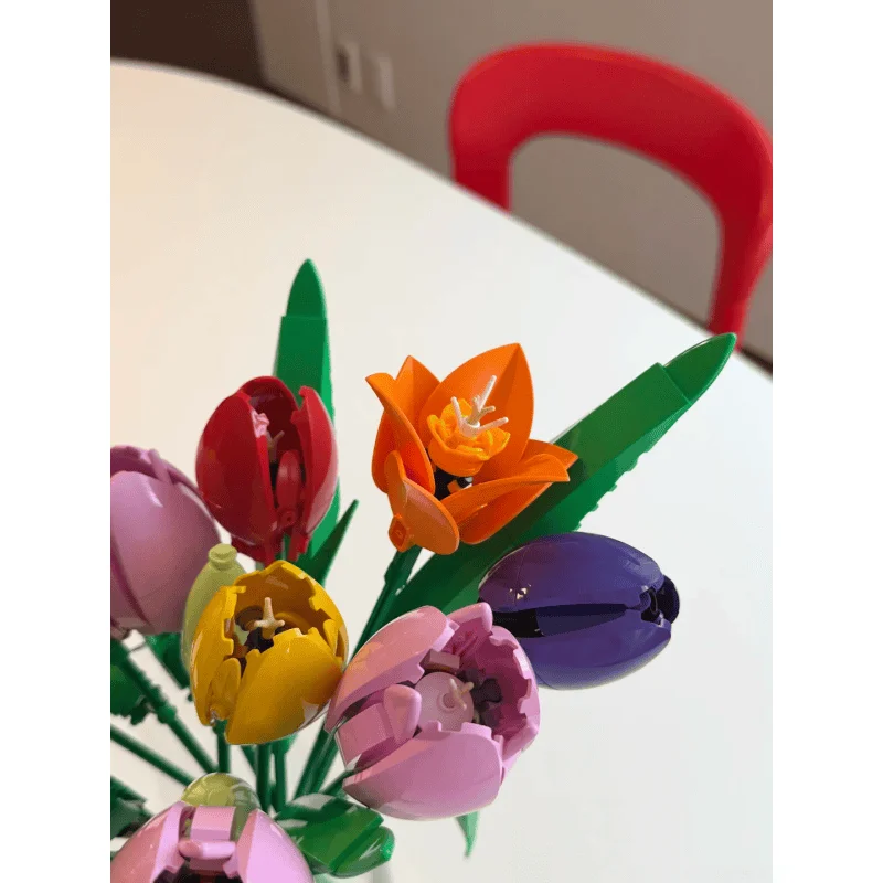 

New In Stock The Botanical Tulip Bouquet Decorative Christmas Birthday Gifts DIY Home Ornaments