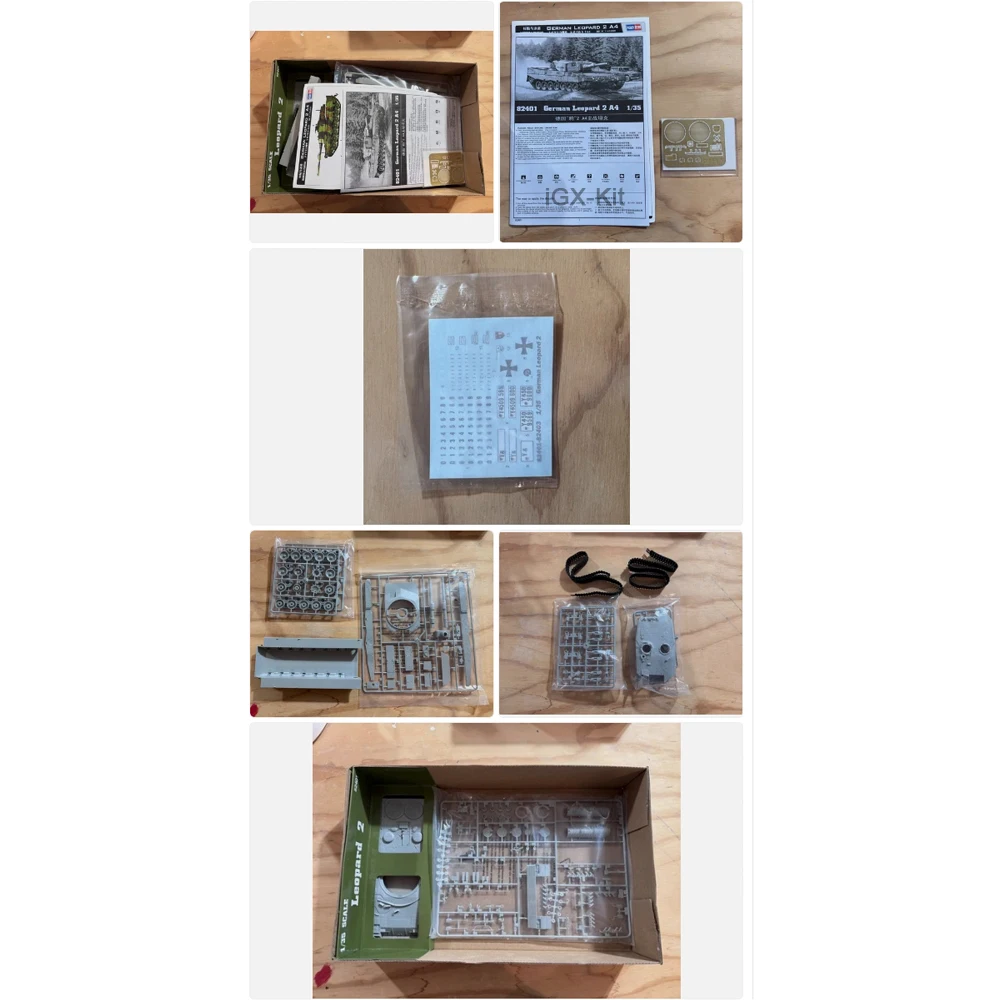 

Hobbyboss 82401 1:35 Scale German Leopard 2 A4 Main Battle Tank MBT Vehicle Plastic Assembly Model Kit Hobby Craft Building Toy