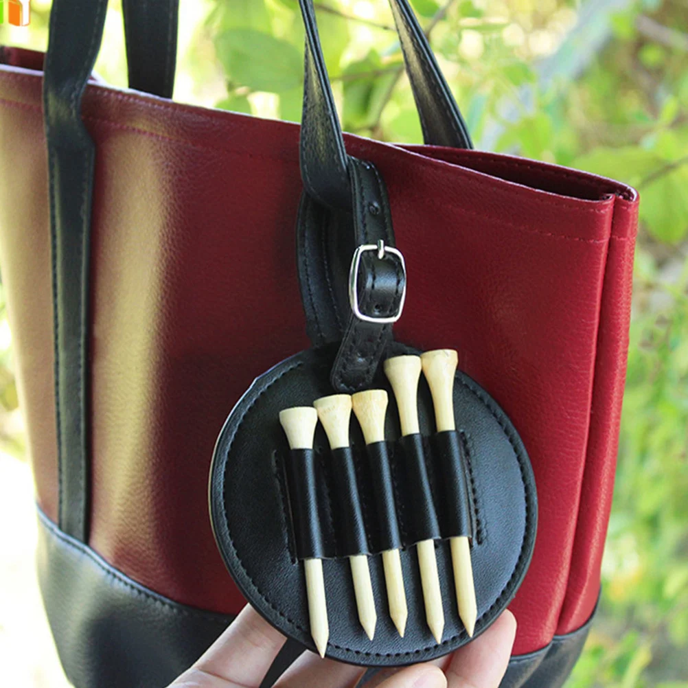 

Golfing Tee Organizer Tees Container Compact Tee Holder for Outdoor Indoor Use Stylish Golf Accessories Gift for Golf