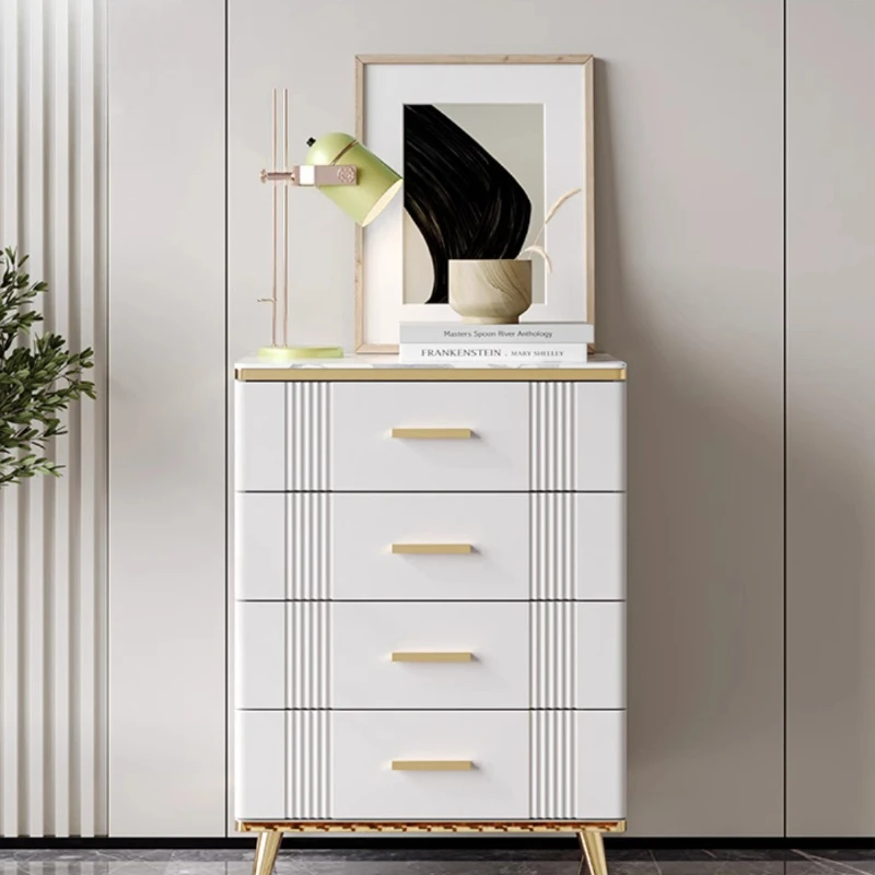

60x40x115cm drawer Storage locker mid century modern living room cabinets Multipurpose luxury cabinet furniture for home