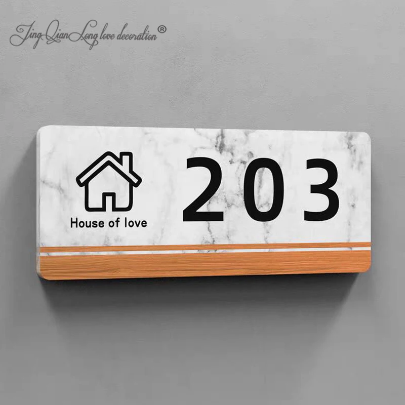 House Number Plate Personalized,  House Number Sign,  Housewarming Gift, Realtor Gift, Custom Carved Wood Sign