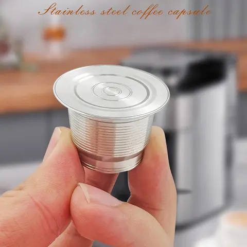 Reusable Coffee Filter Compatible For NesprXXX Stainless Steel Coffee Filter Refillable Pods Barista Tool Coffee Accessories