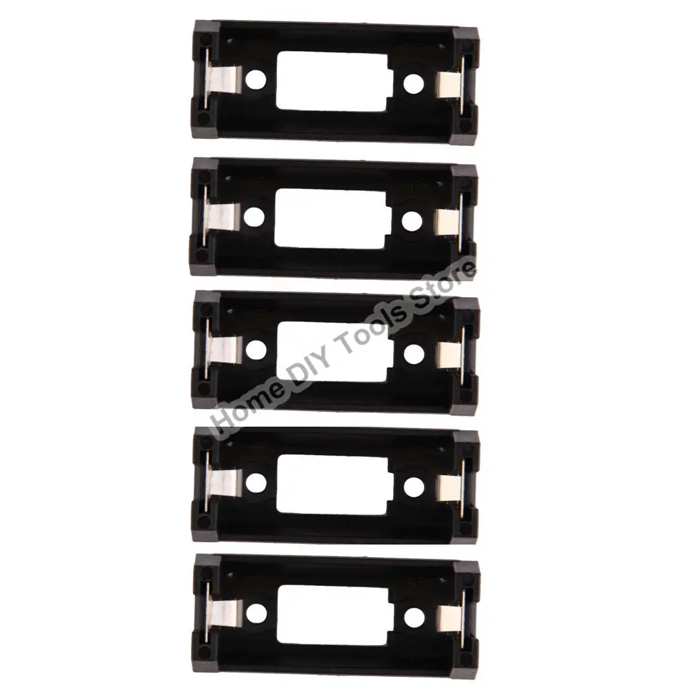 5PCS CR123A Lithium Battery Holder Box Clip Lithium Battery Organize Power Bank Holder Supply