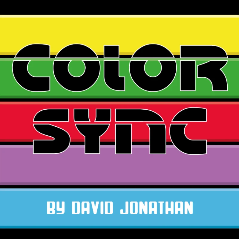 

Color Sync by David Jonathan Card Magic Tricks ESP Matching Mentalism Prediction Gimmick Magician Mind Reading Magic Props Fun