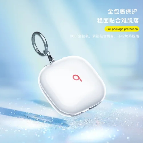 Funda transparente para Beats Fit Pro, funda transparente de TPU suave para Fit Pro, Protector a prueba de golpes para Beats Fit Pro