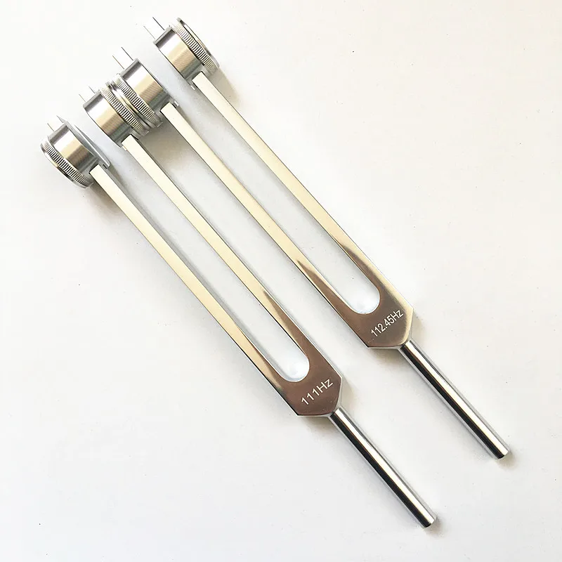 111Hz 112.45Hz Tuning Forks Yoga Meditation Tuning Forks Sound Healing Diapason Medical Musical Percussion Instruments
