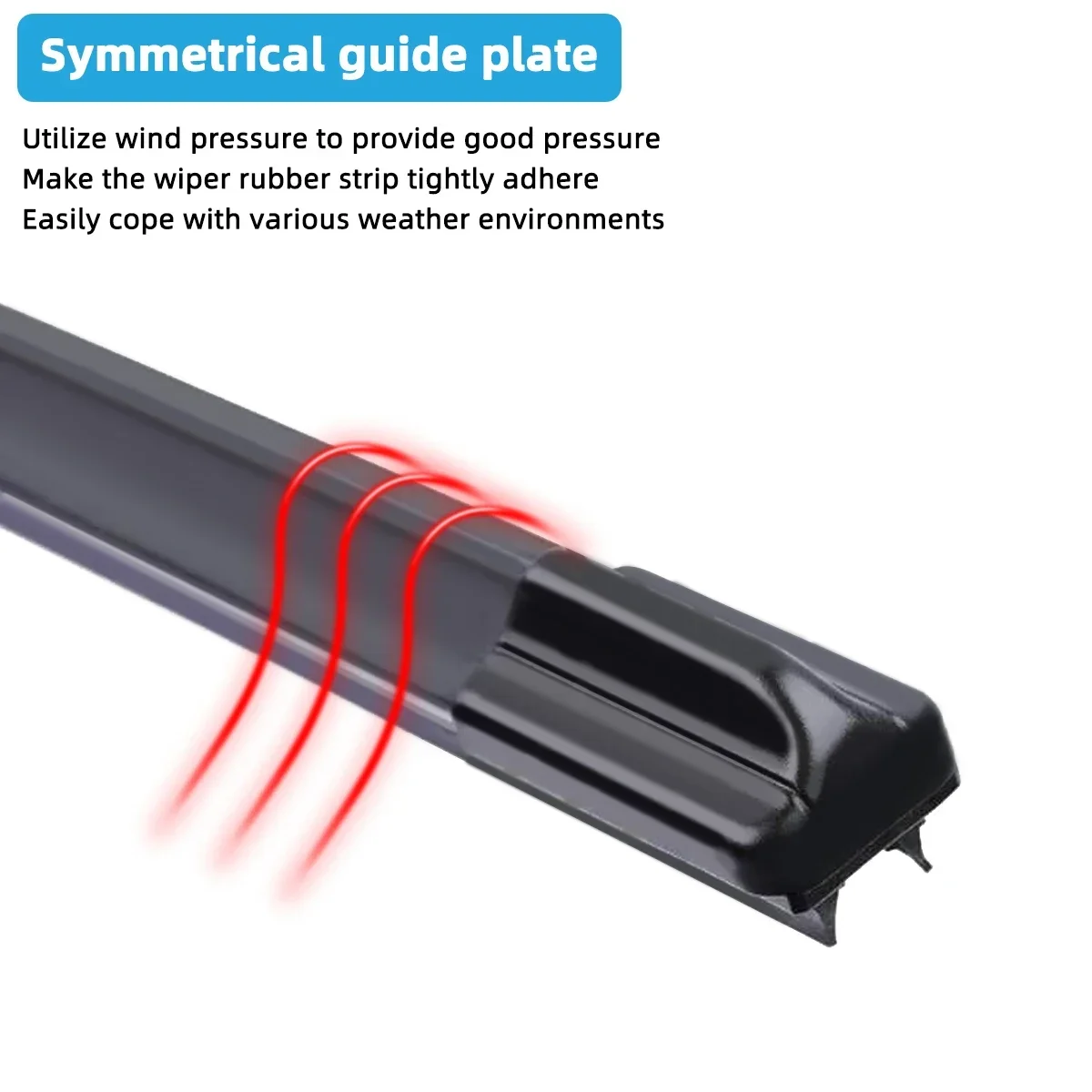 

2PCS Car Wiper Blades for 2003-2010 Opel Meriva A Front Windscreen Windshield Double Rubber Car Accessories 2007 2008 2009 2010