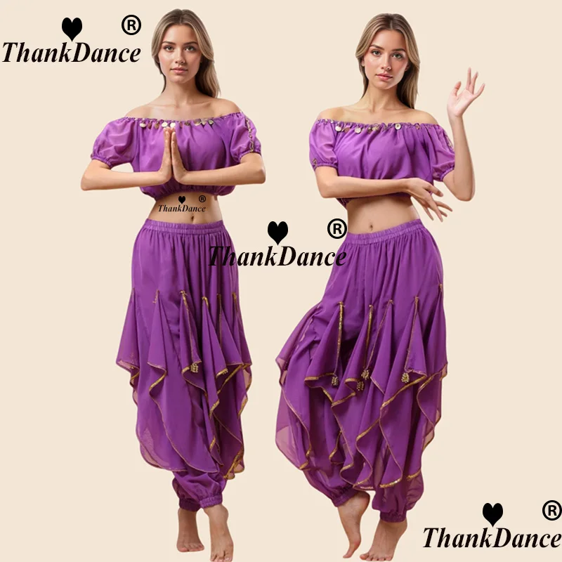 

Костюмы для танца живота для взрослых для женщин, комплект для танца живота, женская одежда в Болливуде, индийская сценическая одежда, танцевальный наряд