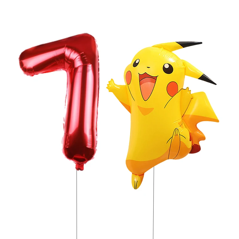 Liebliches Pikachu-Themen-Party-Ballonset Geburtstags-Dekorations-Ballonkit Party-Geschenke für Kinder – Detail 27