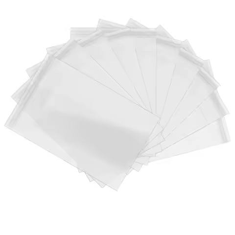 100pcs/Pack CD Game Case Resealable OPP Plastic Bag Sleeves for Sony PS2 PS3 PS4 PS5 XBOX 360 XBOX ONE Storage Accessories