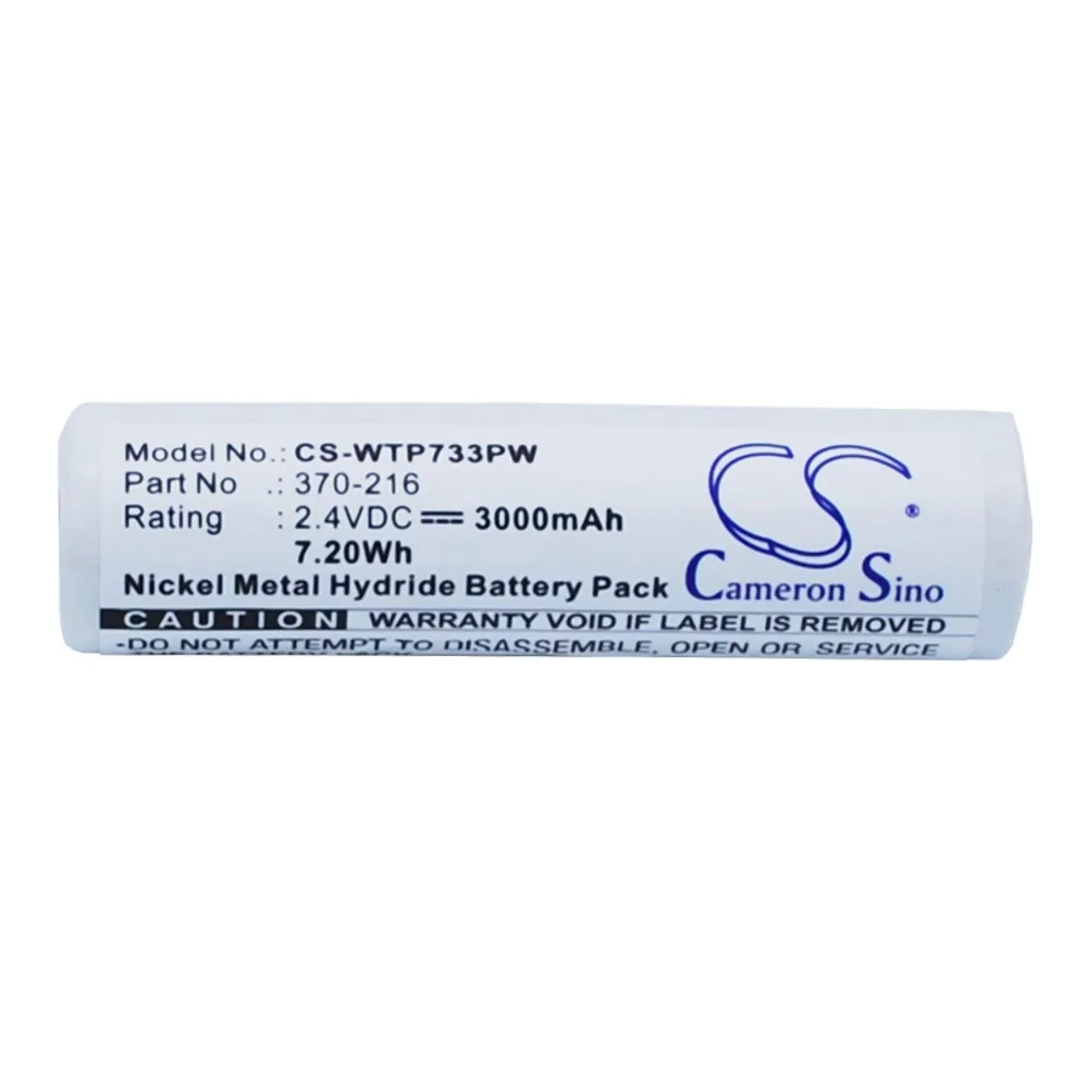 

Replacement Battery for Wahl 7500, 7700, 7740, 7750, 7904, ISO-TIP 7700, ISO-TIP 7733 00040-100, 370-216 2.4V/mA