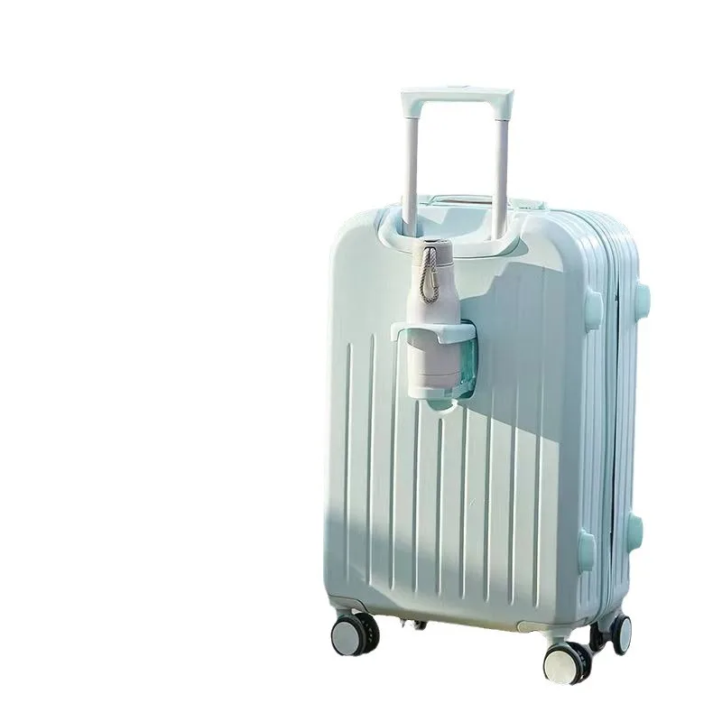 Q1077 New style suitcase password suitcase men and women trolley case 20 inches large capacity wear-resistant