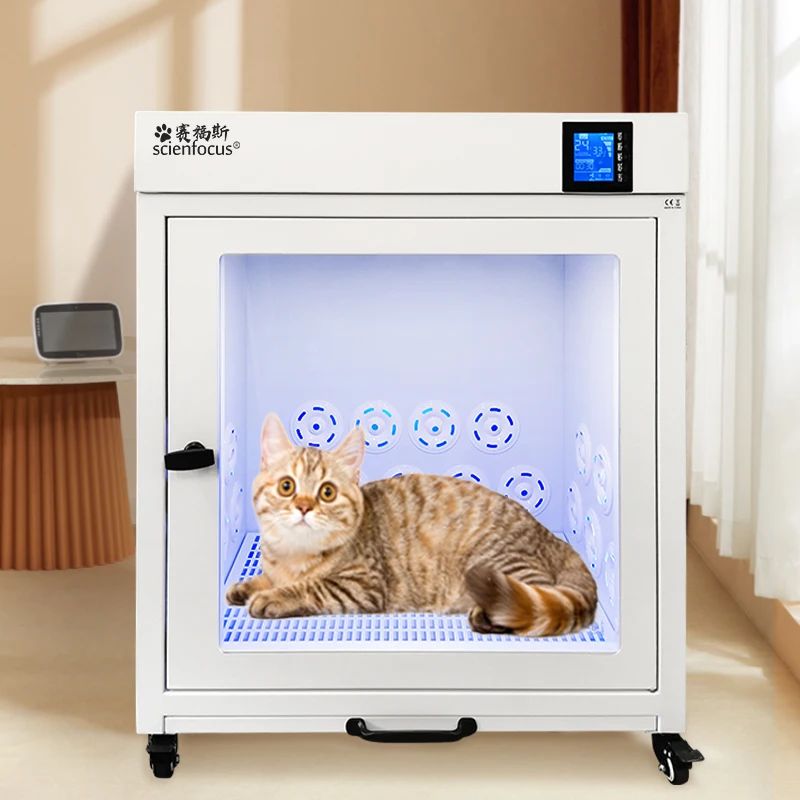 

Low Noise Pet Grooming Dryer Ultraviolet Animal Blow Germicidal Anion SPA Pet Hair Drying Cabin Cat Dryer Box
