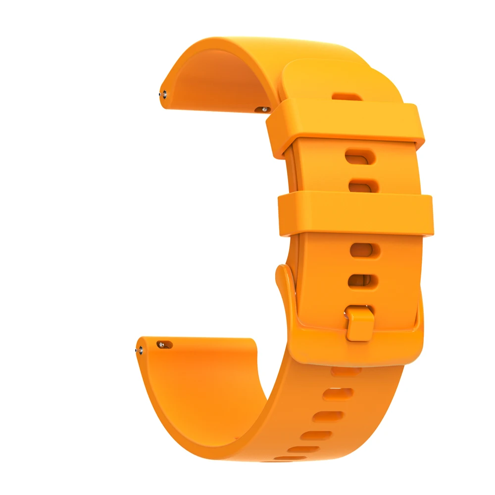 Sports Soft Silicone Strap for Xiaomi Watch Color 2 Smart Watch Bands Mi Watch S3 S2 S1 Pro Replace Bracelet 20mm 22mm Wristband