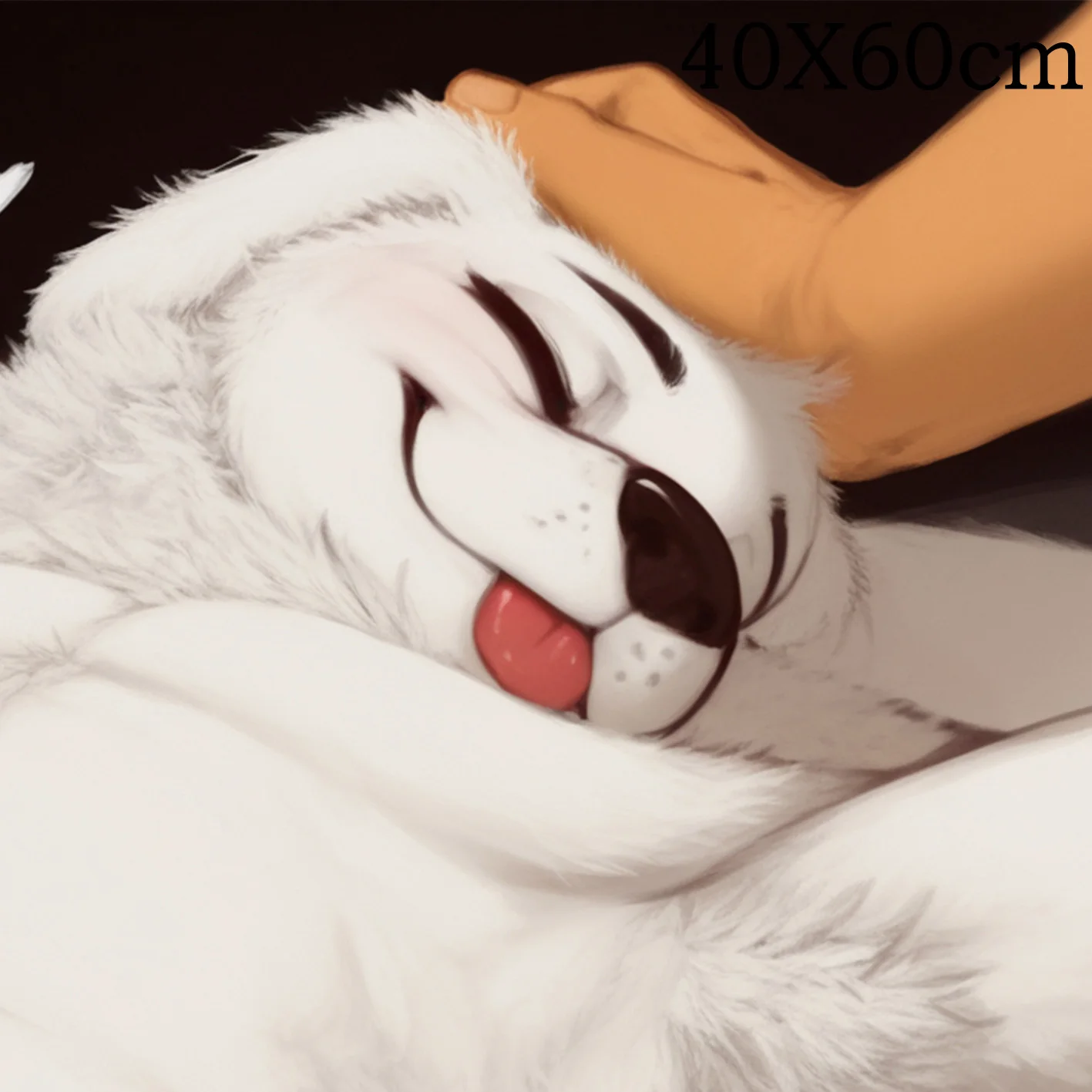 Dakimakura Anime Domestic dog Pillow Cover Sofa Cushion Double-side Print Throw Pillow Case 40X60cm