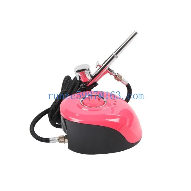 High-quality Colorful Paint Airbrush Compressor Kit for Tempary Tattoo Airbrush Paint