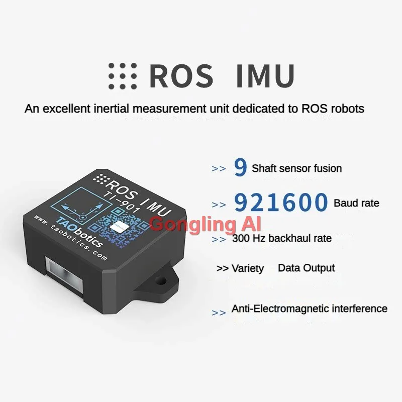 Image 6: Module IMU 9 axes pour robot ROS, capteur d'attitude ARHS, interface USB, gyroscope, accéléromètre, magnétomètre, pièces programmables pour robot DIY