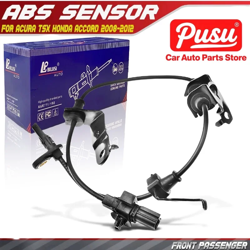 

PUSU ABS Wheel Speed Sensor for Acura TSX Honda Accord 08-2012 Front Right ALS1564 57450-TA0-A01 57450TA0A01 5S10671 1802-425165