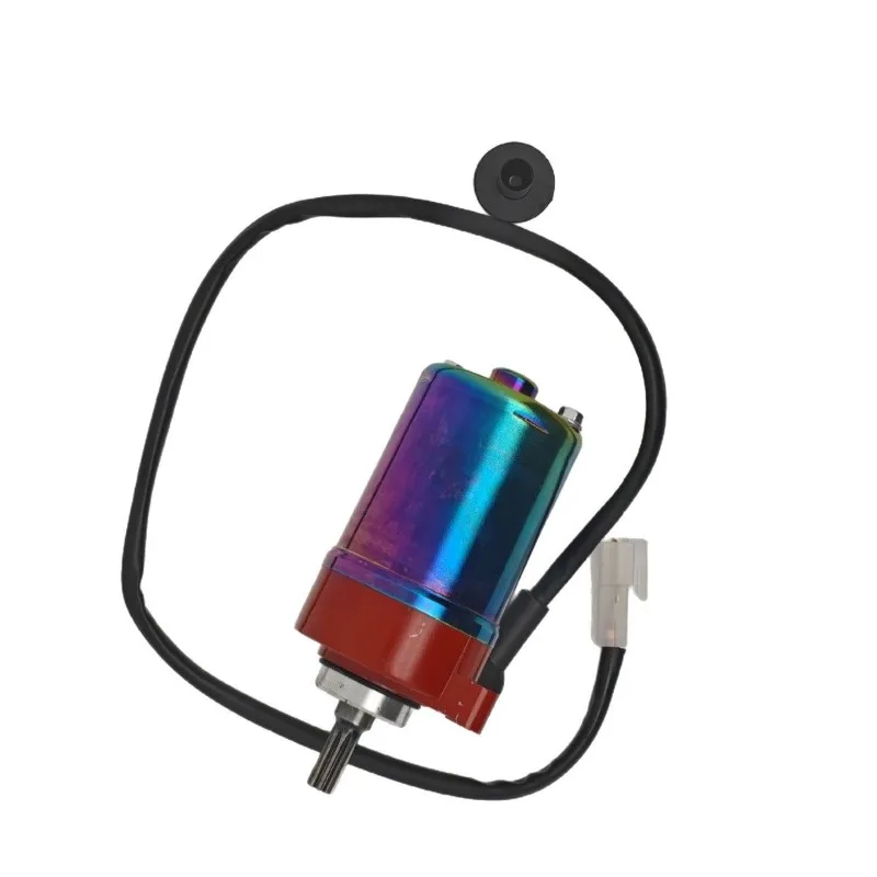 

Motorcycle generator accessories M3 titanium plated with wire electric motor