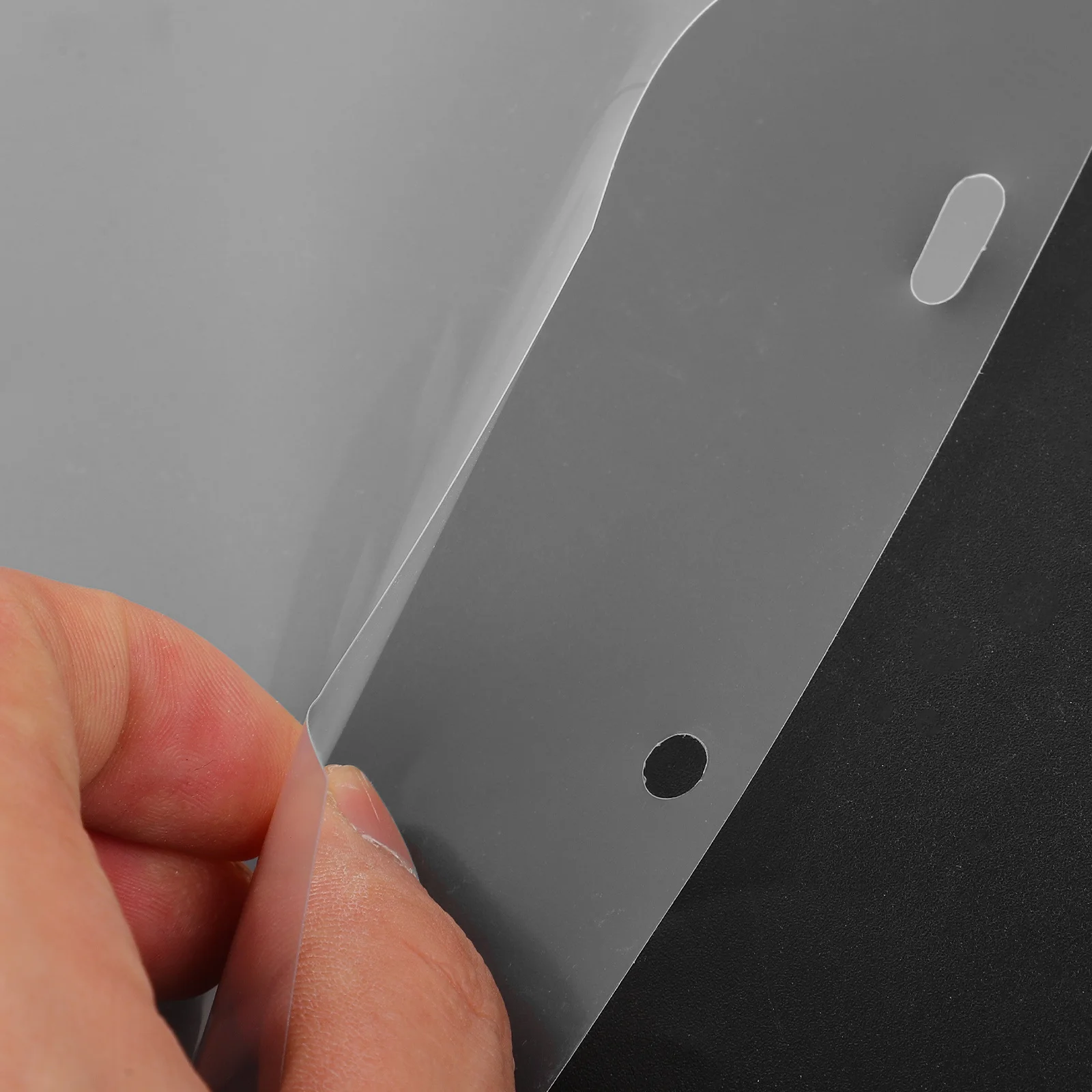 10pcs File Folder Bag A4 Document Storage Holder Transparent Pp Material For Office Study Paper Organizer Clear File Container