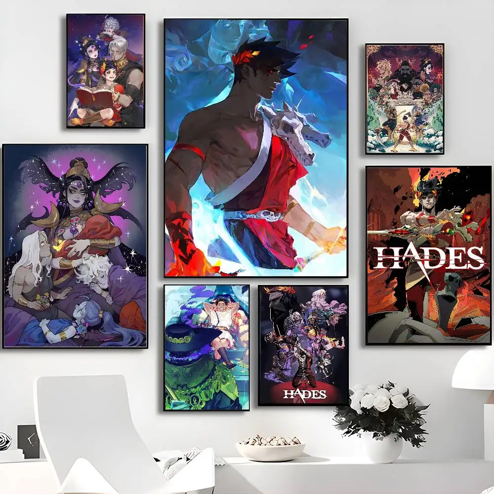 أمين H-Hades مطبوعات وملصقات ذات نوعية جيدة ملصق ورقي مقاوم للماء ملصقات حائط لبار القهوة