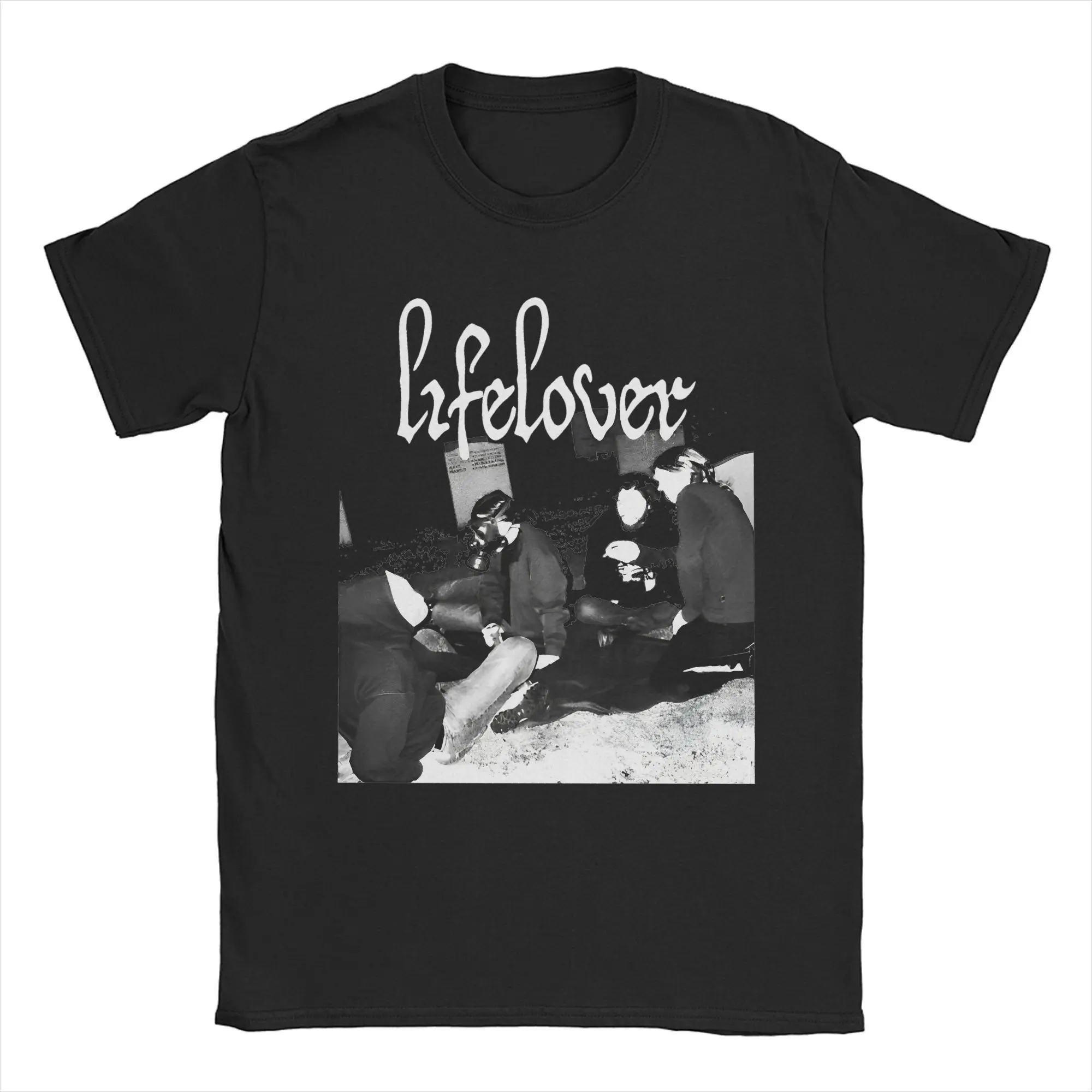 Lifelover Total Band T Shirt Men Women's 100% Cotton Creative T-Shirt Round Neck Black Heavy Metal Tees Short Sleeve Clothes