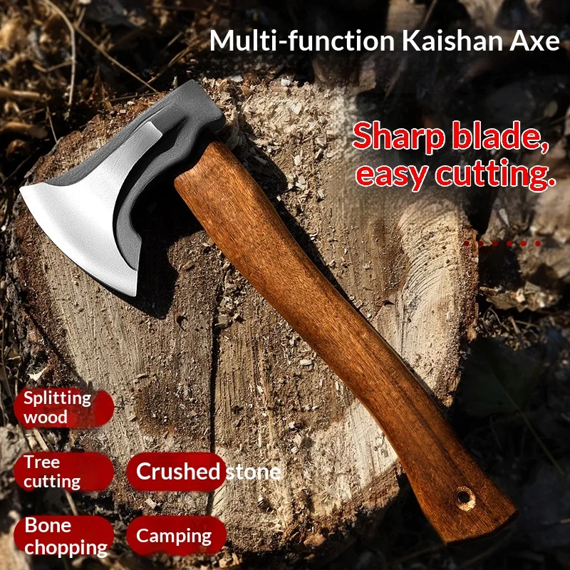 

Outdoor Camping Lightweight Forged Multi-Functional Hand Axe Sharp Airplane Ax Mountain Cleaver Handy Tool for Survival Camping