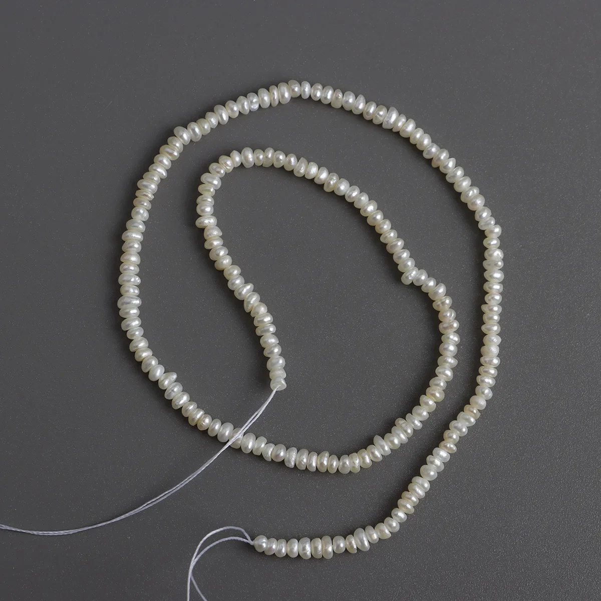 

Маленькие плоские бусины Wild Keshi без косточек 2-3 мм, натуральный пресноводный жемчуг, аксессуары для цепочки на ключицу своими руками, работающие в прогресе