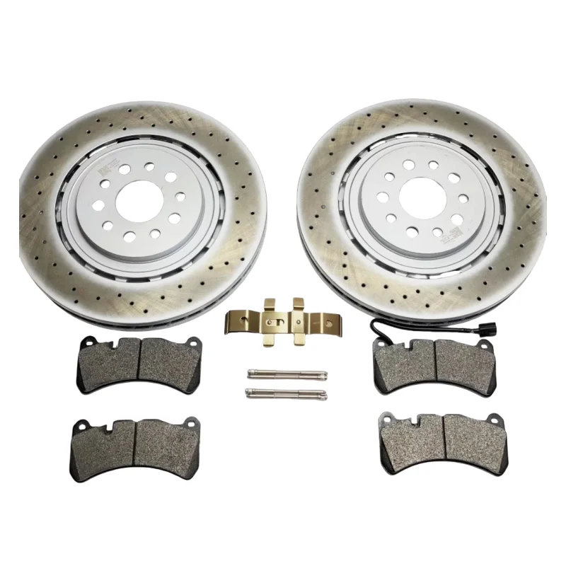 For Maserati Ghibli SQ4 Quattroporte AWD Front Brake Pads & Rotors OEM 670030936 670007374 670030935 673010331 980139070