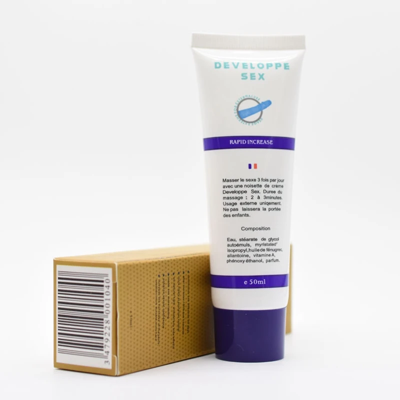 Crema per l'ingrandimento del pene Extender maschile erezione Enhancer lubrificante XXL crema erezione duratura pene ingrandisci Enhancer Gel 50ml