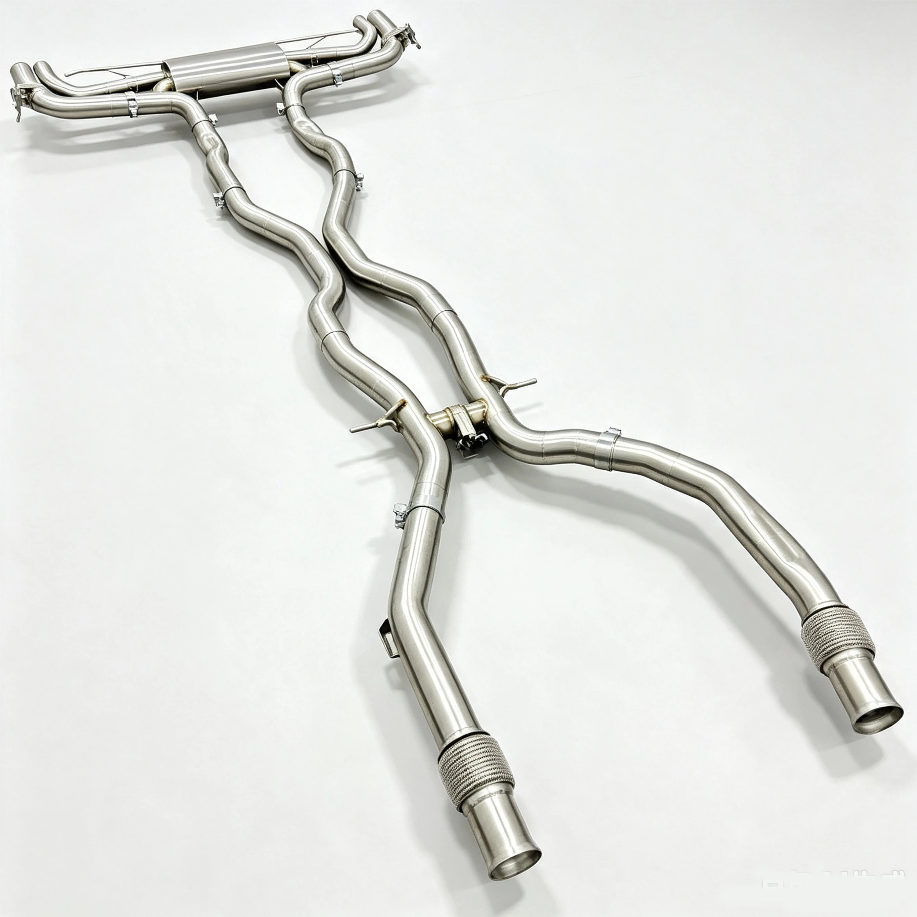 Geeignet für Benz GLE63 4.0T Catback-Auspuffrohr mit Ventilsteuerung – Detail 5