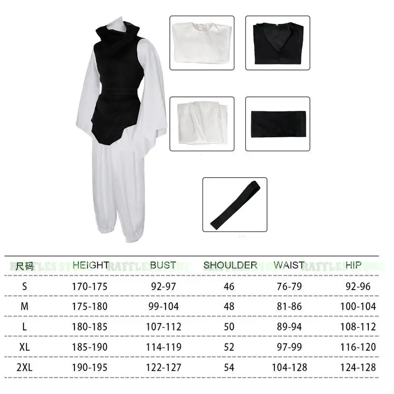 Jujutsu Choso Kaisen Itadori يوجي أزياء تنكرية شعر مستعار الأخ شعر مستعار تأثيري أنيمي الزي الهزلي كيمينو الملابس أزياء الهالوين