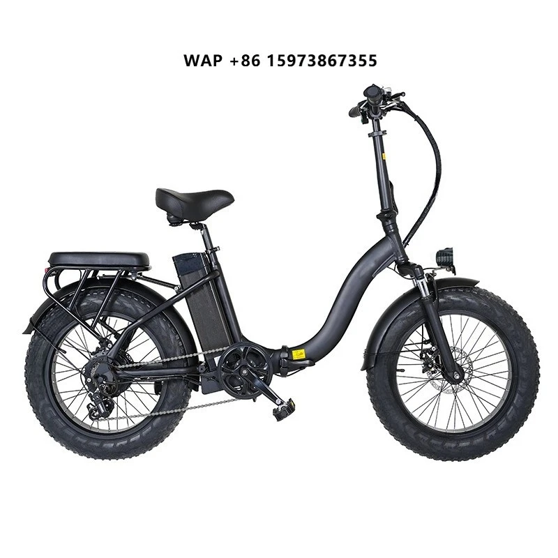 EU USA Stocks 20 Inch Fat Tire 250W Electric Folding Bicycle 7 Speed 1000W Foldable Electric Bike for Women Men Commuter