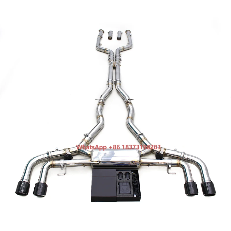 

Custom Valved Exhaust Catback System for X5M/X6M F95/F96 4.4TT 2020-2024 Performance Stainless Steel Exhaust Pipe Muffler