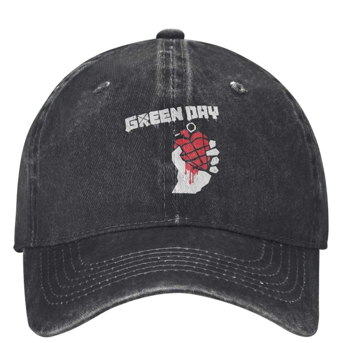 Band Green Days 2024 Tour Baseball Cap Dookie Saviors Streetwear Unisex Teens Trucker Hat Sun-Proof Camping Baseball Caps