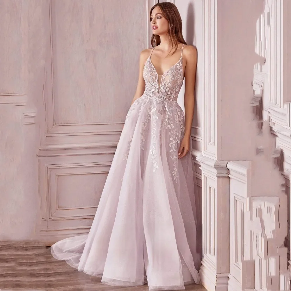 Robe de Soirée Personnalisée à Épaules Dénudées pour Femme, Tenue de Bal Formelle de Luxe avec Applique, pour Vincde Mariage, 2024