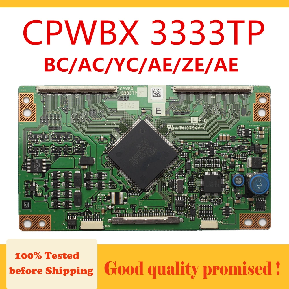 

Tcon Board CPWBX 3333TP BC AC YC AE ZE ... for TV LCD CONTROLLER Professional Test Board Free Shipping CPWBX3333TP T Con Board