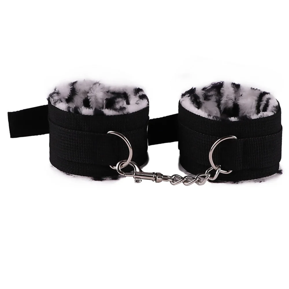 Adjustable Sexy Plush Handcuffs Women Ankle Cuff Bracelet Cosplay Fetish Sex Toys Accessories Bdsm Adult Game Toys Supplies