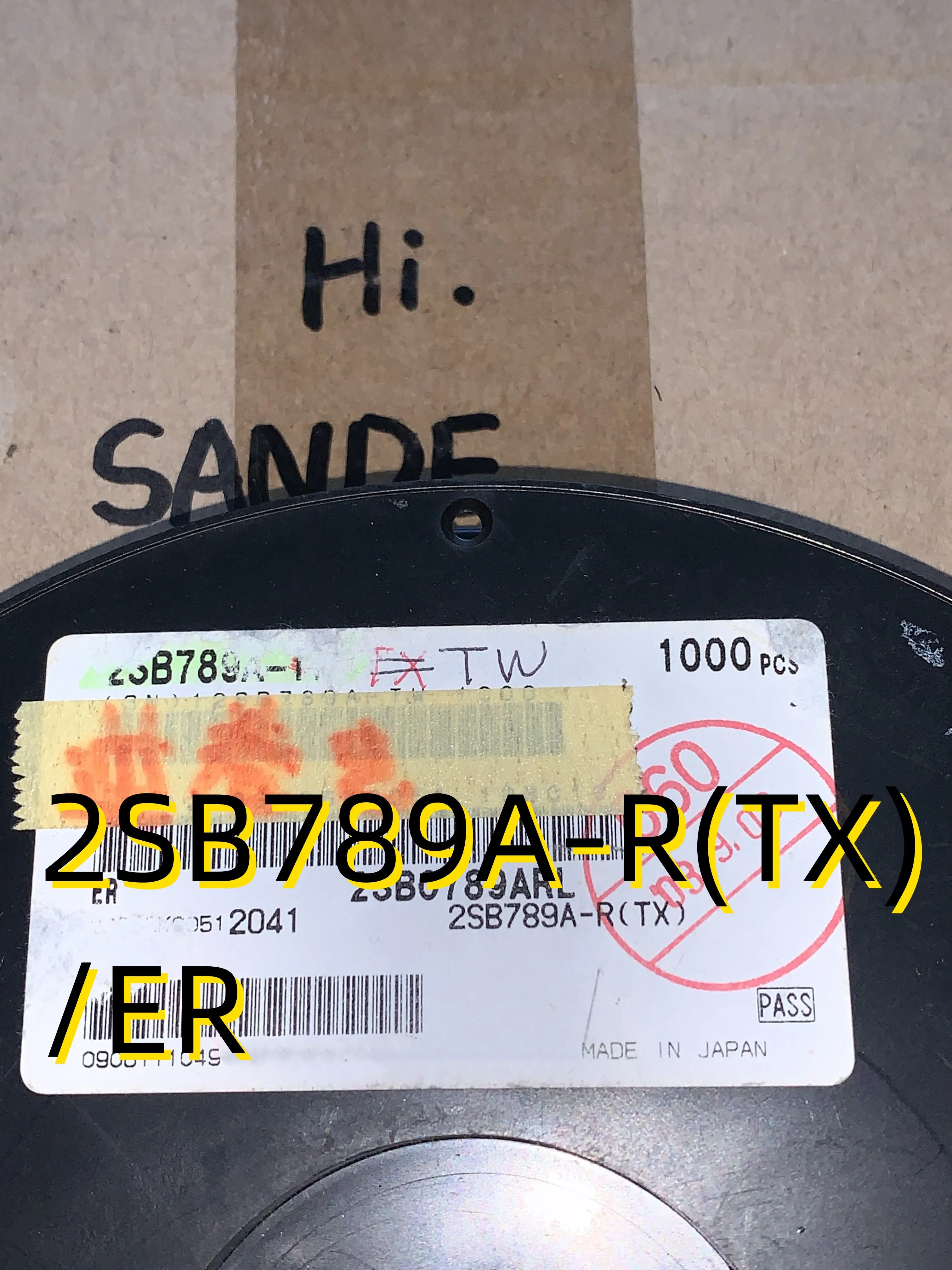 

10pcs 2SB789A-R(TX) /ER