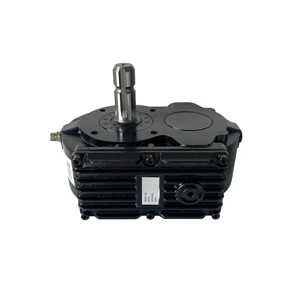 1.9/2.5/3/3.57 Ratio Hydraulic Gearbox Speed Increaser PTO Gearbox  SAE B Series KM7301 for Agriculture Machinery