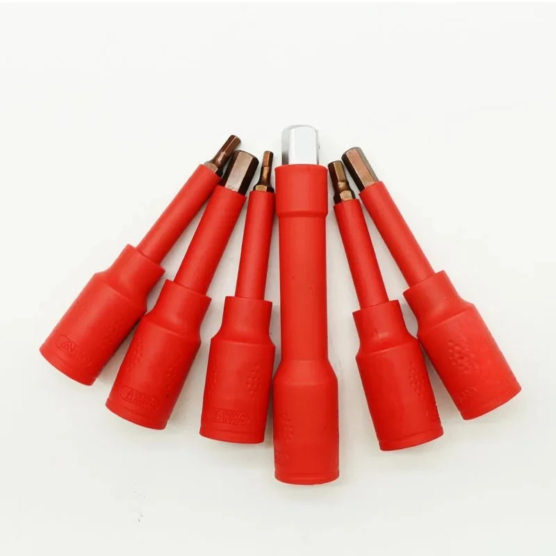 Tool Screwdriver Sleeve Large Flying Insulated Sleeve Insulated Sleeve Ratchet Wrench Set Electrician Open End Wrench