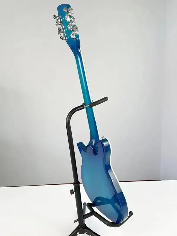 Ricken 660-12-string electric guitar With Fingerboard has varnish.Blue Color High Quality Guitar