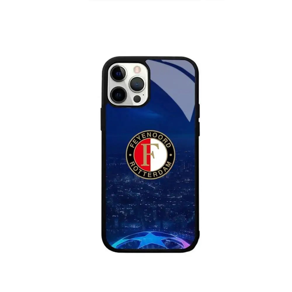حافظة هاتف نادي كرة القدم H-FeyenoordS لهاتف آيفون 16 15 14 13 Pro Max 11 12 Mini Alex Mirror لغطاء الشحن اللاسلكي Magsafe