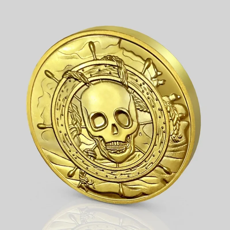 ONE PIECE Monkey D Luffy Commemorative Coin Anime Roronoa Zoro Metals Cartoon Souvenir Art Collection Gift Ornaments Craft Gift