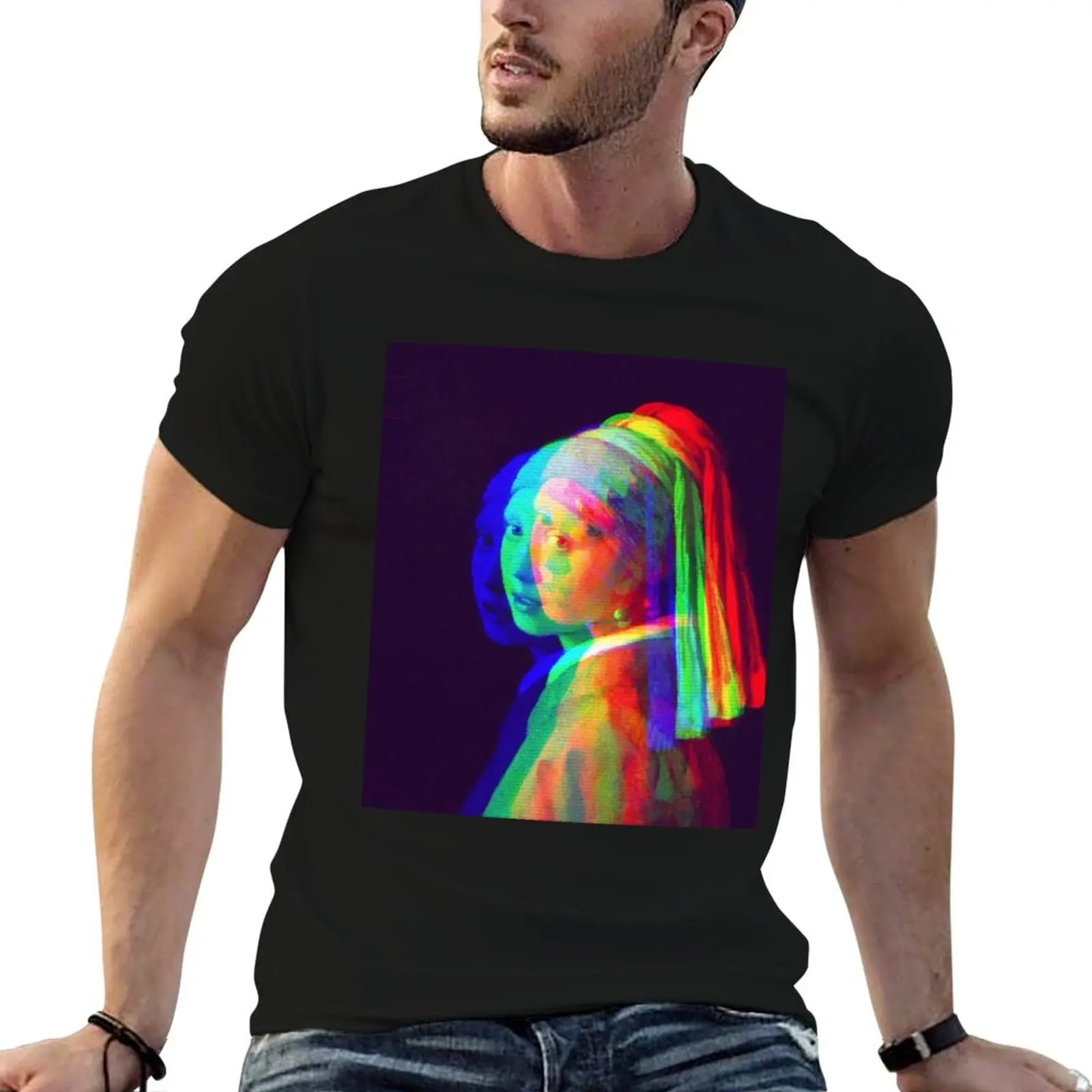 

Girl with a Pearl Earring T-Shirt man t shirts graphic graphic t shirts for man man t shirt heavy cotton T-Shirt