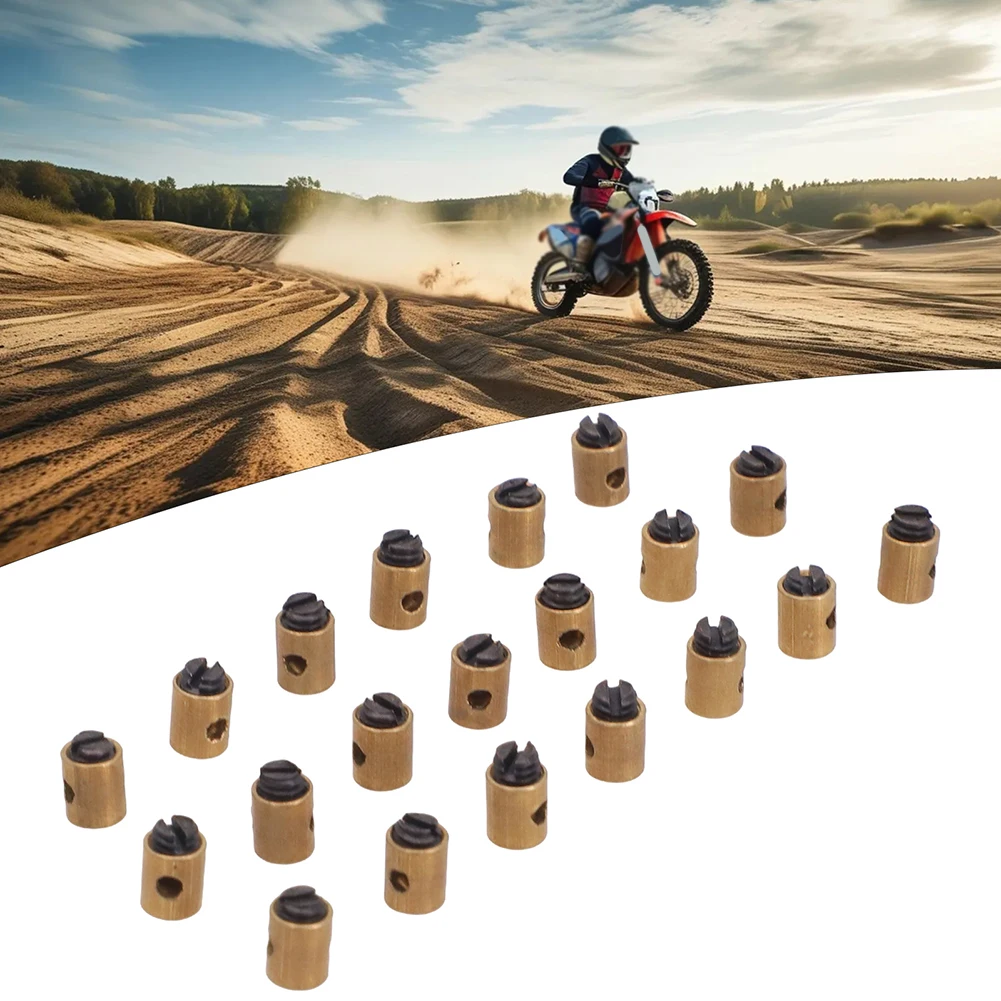 

Brake Cable Nipple Screws Brake Cable Nipple Screws Replacement For Motorcycle Brake Line Connector Automobiles Accessories