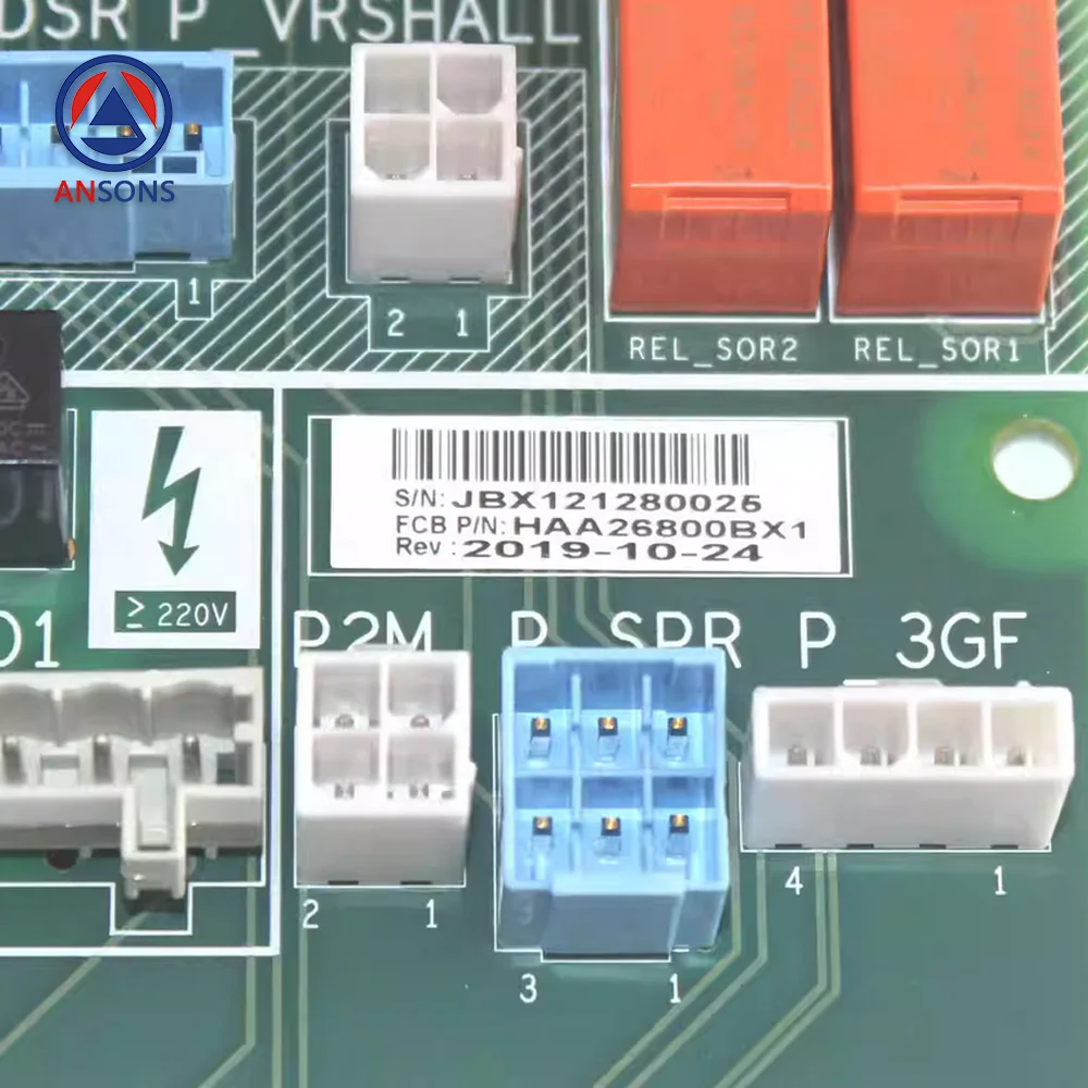 HAA26800BX1 ACD5MRL OTIS Escalator Main PCB MRL Control Cabinet Conversion Board Ansons Escalator Spare Parts