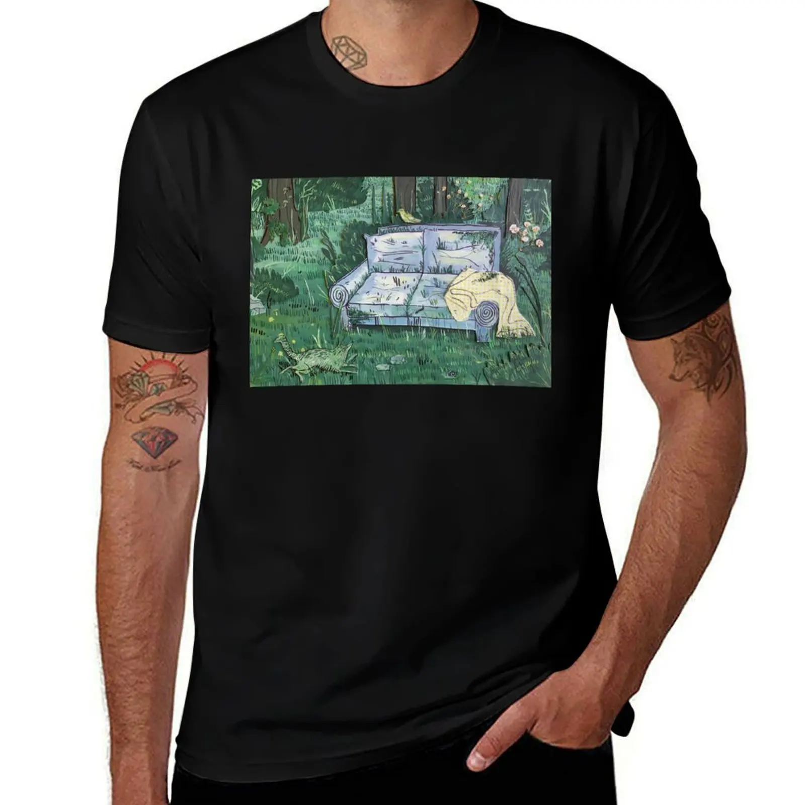 rest here until you're ready to move forward (aka coch) T-Shirt Cool Feeling Summer Tee Shirt T-Shirt
