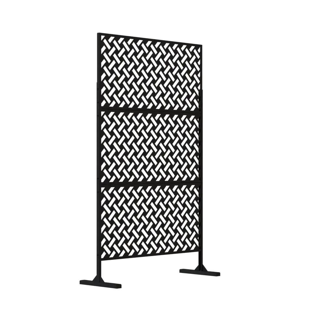 Customization Decorative Outdoor Garden Privacy Art Metal Screens Panels Wall Art Screen For Sale