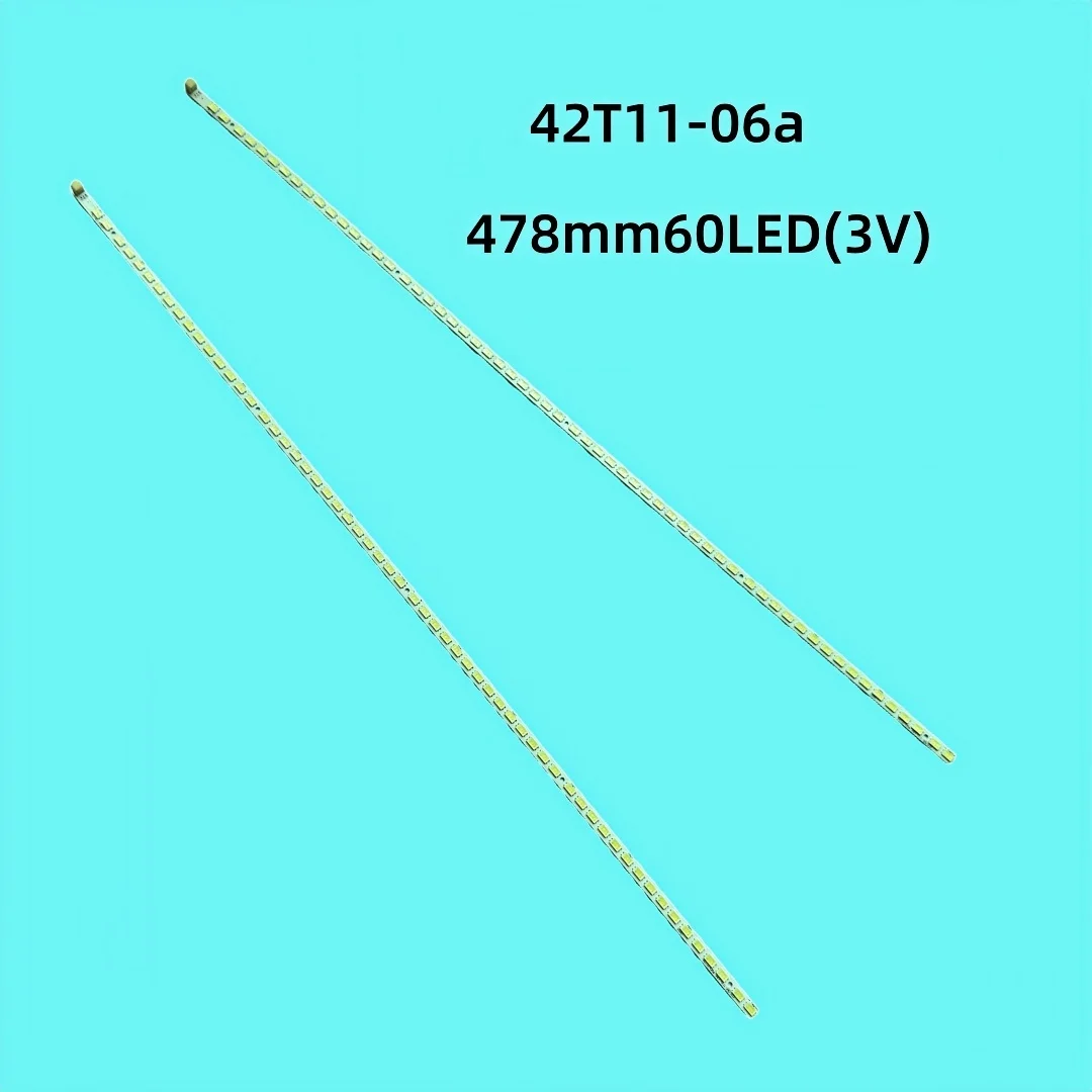

Лента светодиодной подсветки(2) для телевизора 42LV3551 42LV3550 42LV5500 42P21FBD 42T11-06a 74.42T13.001-0-CS1 42LV470S V.5 74.42TB3.001-1-SHI